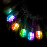 MONSTER Bistro+ Multi Color / Multi Zone 35ft. Smart Patio String Lights Set